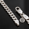 Classic Cuban Link X Silver Bracelet