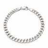 Classic Cuban Link Silver Bracelet