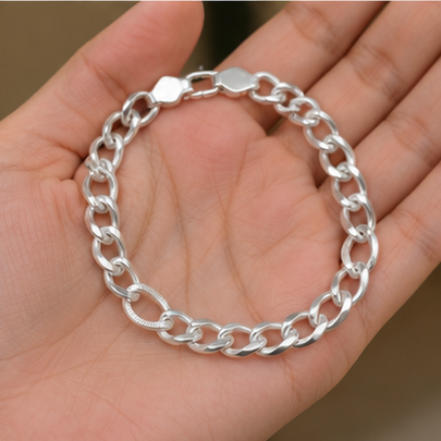925 Sterling Silver O Rope Bracelet for Men & Women
